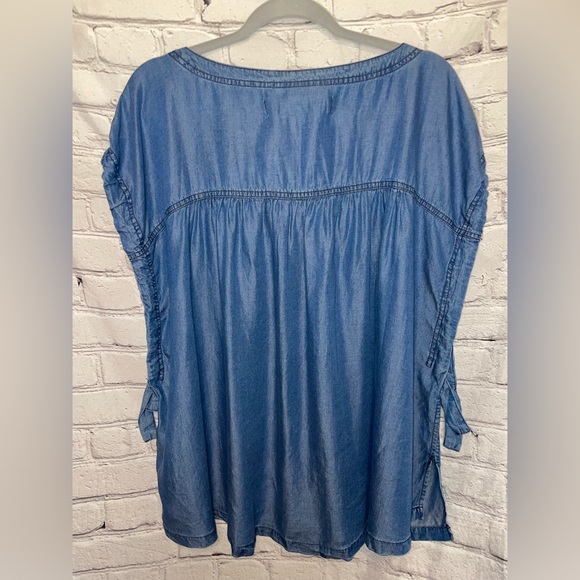 NWT We The Free Summer Love Top - Indigo - Size Small Oversized - Picture 13 of 17